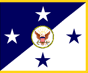 [Navy Chief of Naval Operations flag]